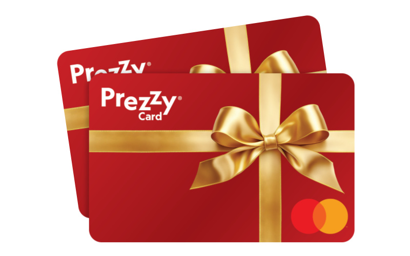 $1,000 Prezzy card × 2